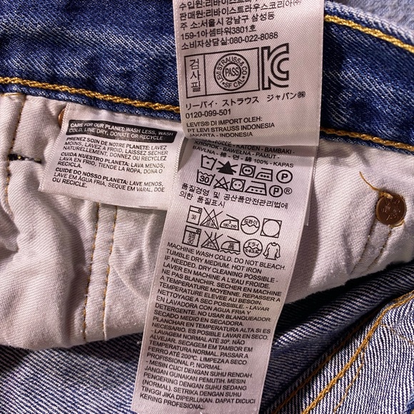 LEVI'S 501 1990sJeans vintage’s GAREFORBURIPLANET size W33L30 - Picture 12 of 17